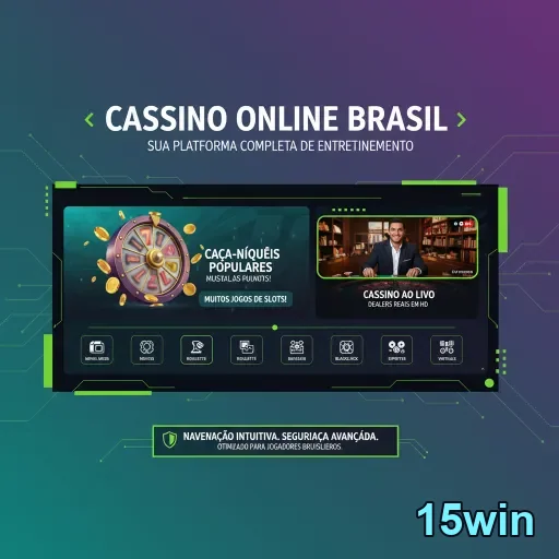 Ilustração de Explore serviços VIP e slots no 15win
