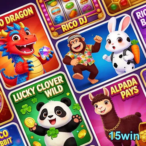 Ilustração de Atraentes Máquinas de Slots para Diversão Instantânea