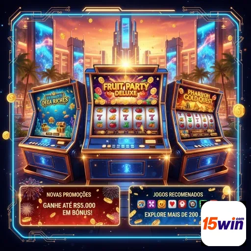 Ilustração de Atrações das Slots